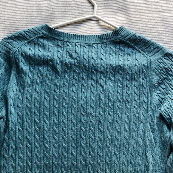 Tommy Hilfiger ribbed blue long sleeve - Picture 6 of 6